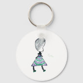 女 キーホルダー (正面)