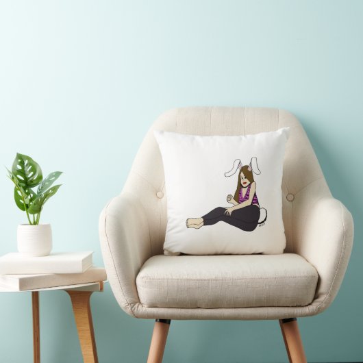 女 クッション (椅子)