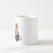 女 コーヒーマグカップ (中央)