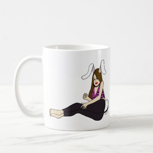 女 コーヒーマグカップ (左)