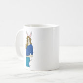 女 コーヒーマグカップ (正面左)