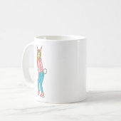 女 コーヒーマグカップ (正面左)