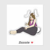 女 シール (シート)