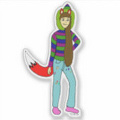 女 シール (正面)