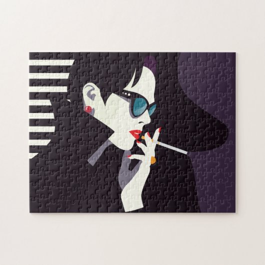 女 ジグソーパズル (横)