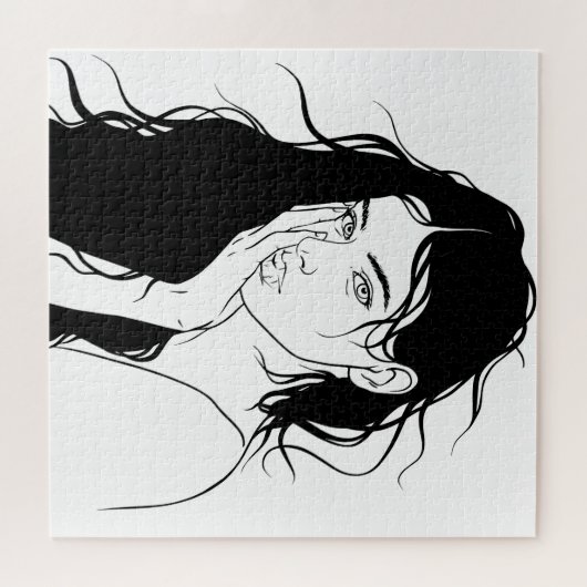 女 ジグソーパズル (横)