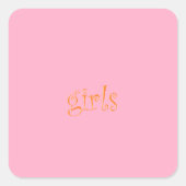 女 スクエアシール (正面)