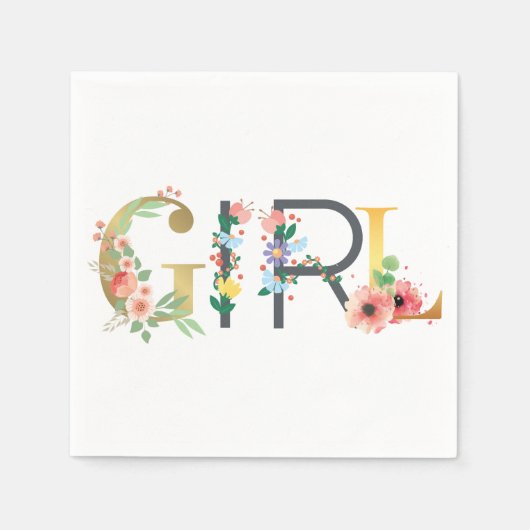 女 スタンダードカクテルナプキン (正面)