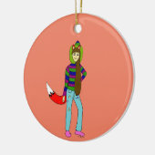 女 セラミックオーナメント (左)