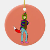 女 セラミックオーナメント (裏面)