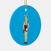 女 セラミックオーナメント (右)