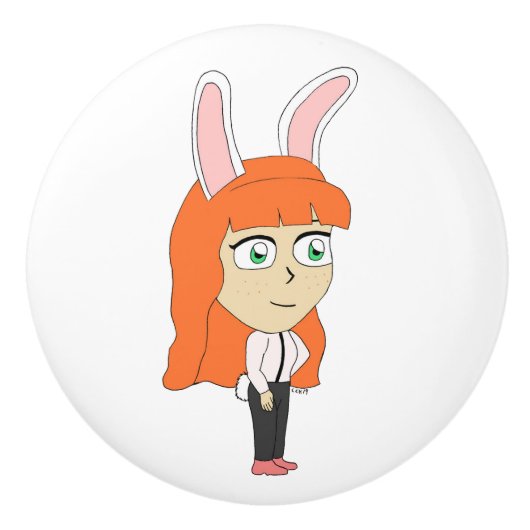 女 セラミックノブ (正面)