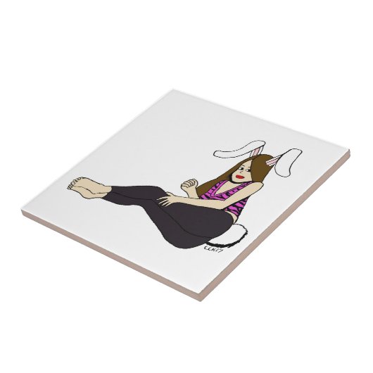 女 タイル (側面)