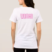 女 トライブレンドTシャツ (裏面)