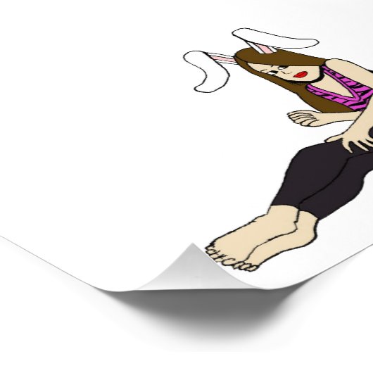 女 フォトプリント            (角)