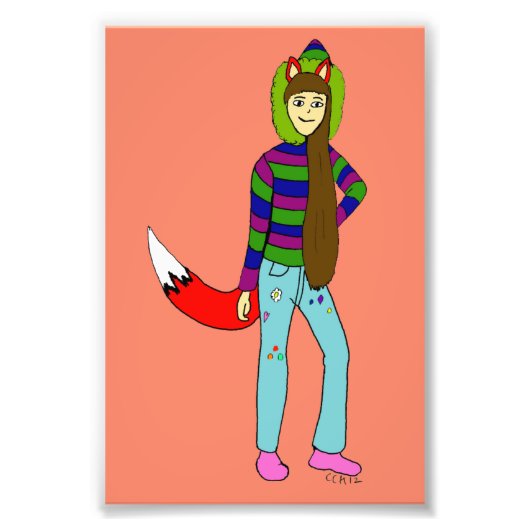 女 フォトプリント            (正面)