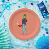 女 ペーパープレート (パーティー)