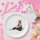 女 ペーパープレート (パーティー)