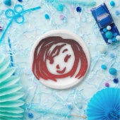 女 ペーパープレート (パーティー)