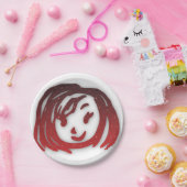 女 ペーパープレート (パーティー)