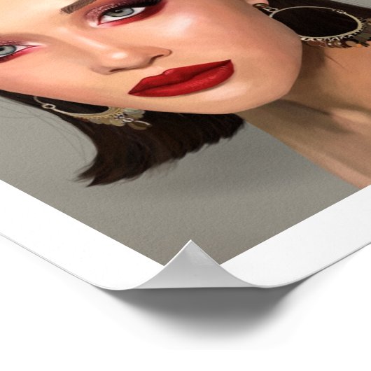 女 ポスター (角)