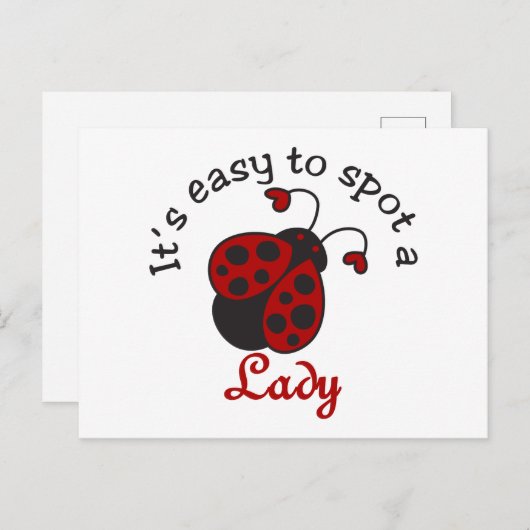 女 ポストカード (正面/裏面)