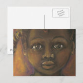 女 ポストカード (正面/裏面)