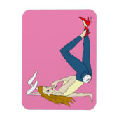 女 マグネット (縦)