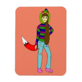 女 マグネット (縦)