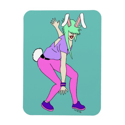 女 マグネット (縦)