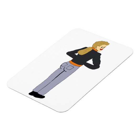 女 マグネット (左側)