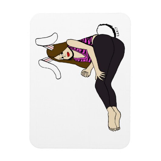 女 マグネット (縦)