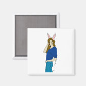 女 マグネット (正面/裏面)