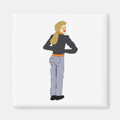 女 マグネット (正面)