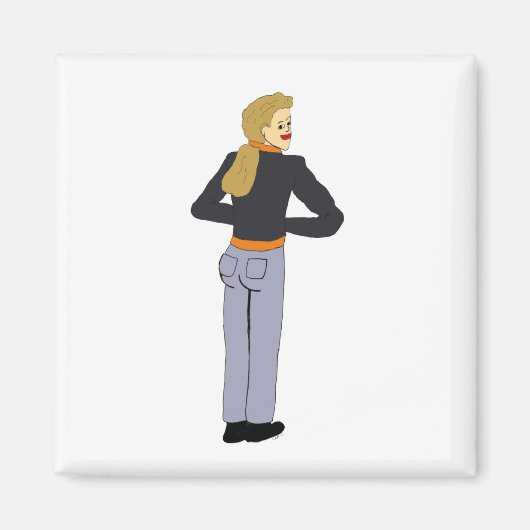 女 マグネット (正面)