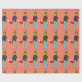 女 ラッピングペーパー (フラット)