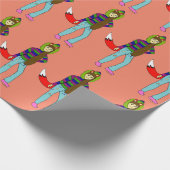 女 ラッピングペーパー (角)