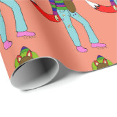 女 ラッピングペーパー (ロールコーナー)