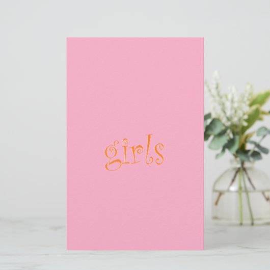 女 便箋 (スタンド正面)