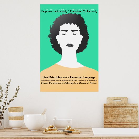 女、命の節操 ポスター (キッチン)