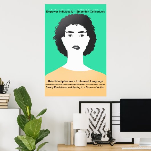 女、命の節操 ポスター (ホームオフィス)