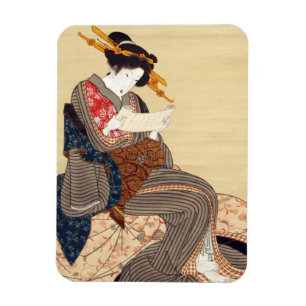 女,国貞女性，国貞，浮世絵 マグネット