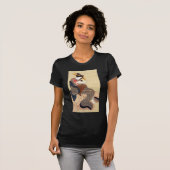 女,国貞女性,国貞,浮世絵 Tシャツ (正面フル)