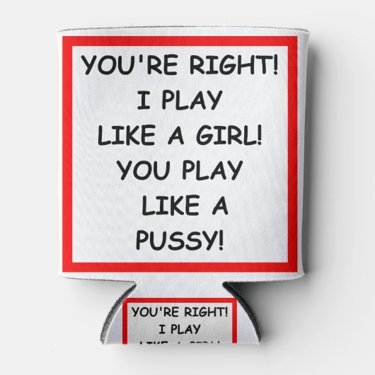 女 缶クーラー (正面)