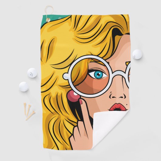 女#1 ゴルフタオル (インサイチュ)