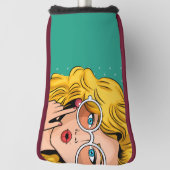 女#1 ゴルフヘッドカバー (回転90)