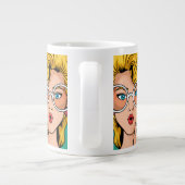 女#1 ジャンボコーヒーマグカップ (裏面)