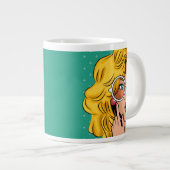 女#1 ジャンボコーヒーマグカップ (正面右)