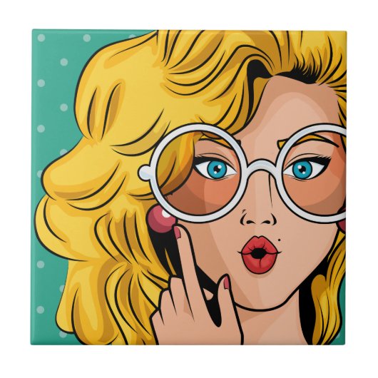 女#1 タイル (正面)