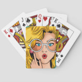 女#1 トランプ (裏面)